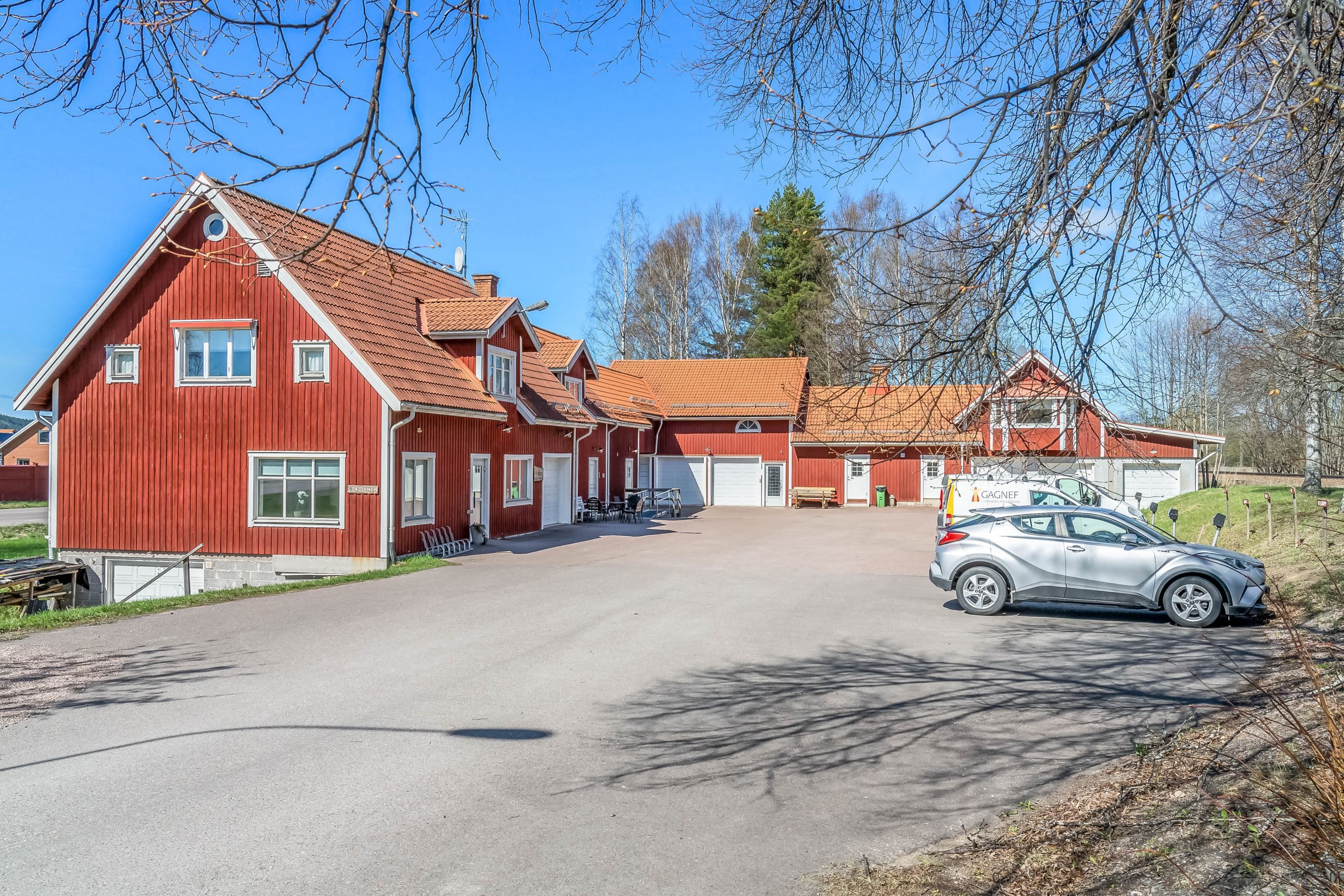 "Röda huset" på Stationsvägen 13